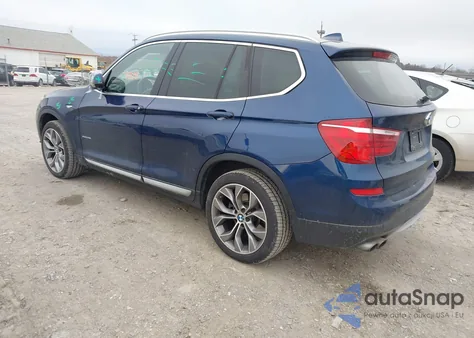 2017 BMW X3 xDrive28I from USA, damaged, VIN 5UXWX9C35H0T18013